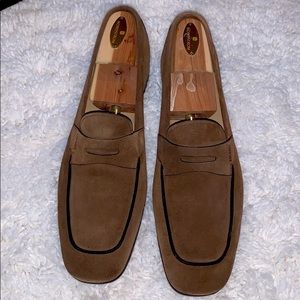 Prada Suede Loafers